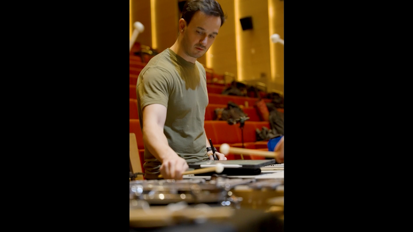 Sandbox Percussion and Mannes Orchestra. RE(NEW)AL (2018-19) by Viet Cuong